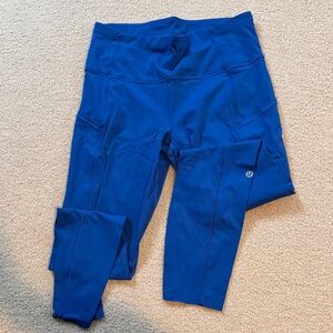 lululemon athletica Blue Leggings
